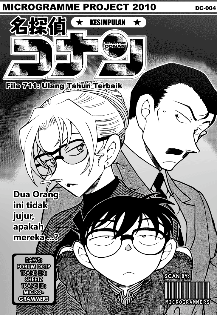 Detective Conan Chapter 711