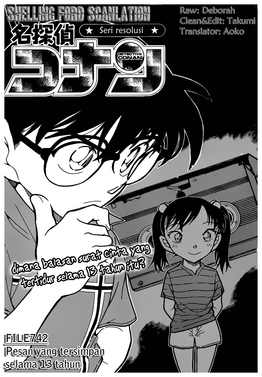 Detective Conan Chapter 742