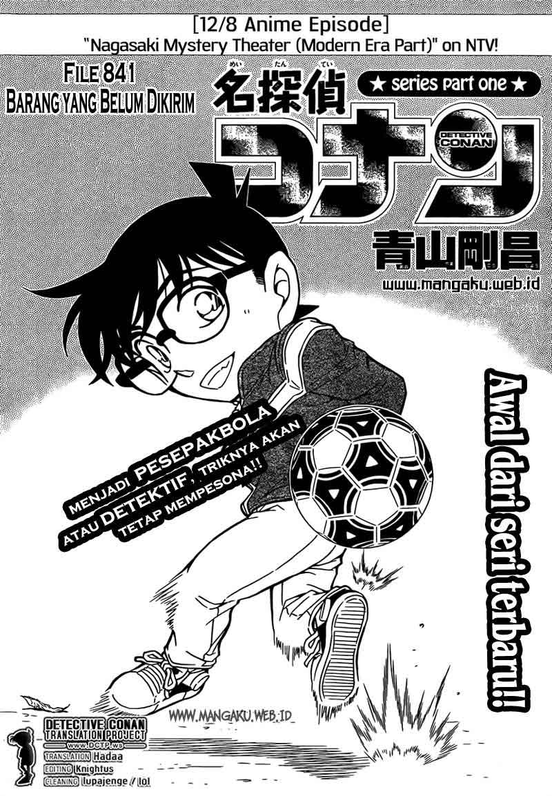 Detective Conan Chapter 841