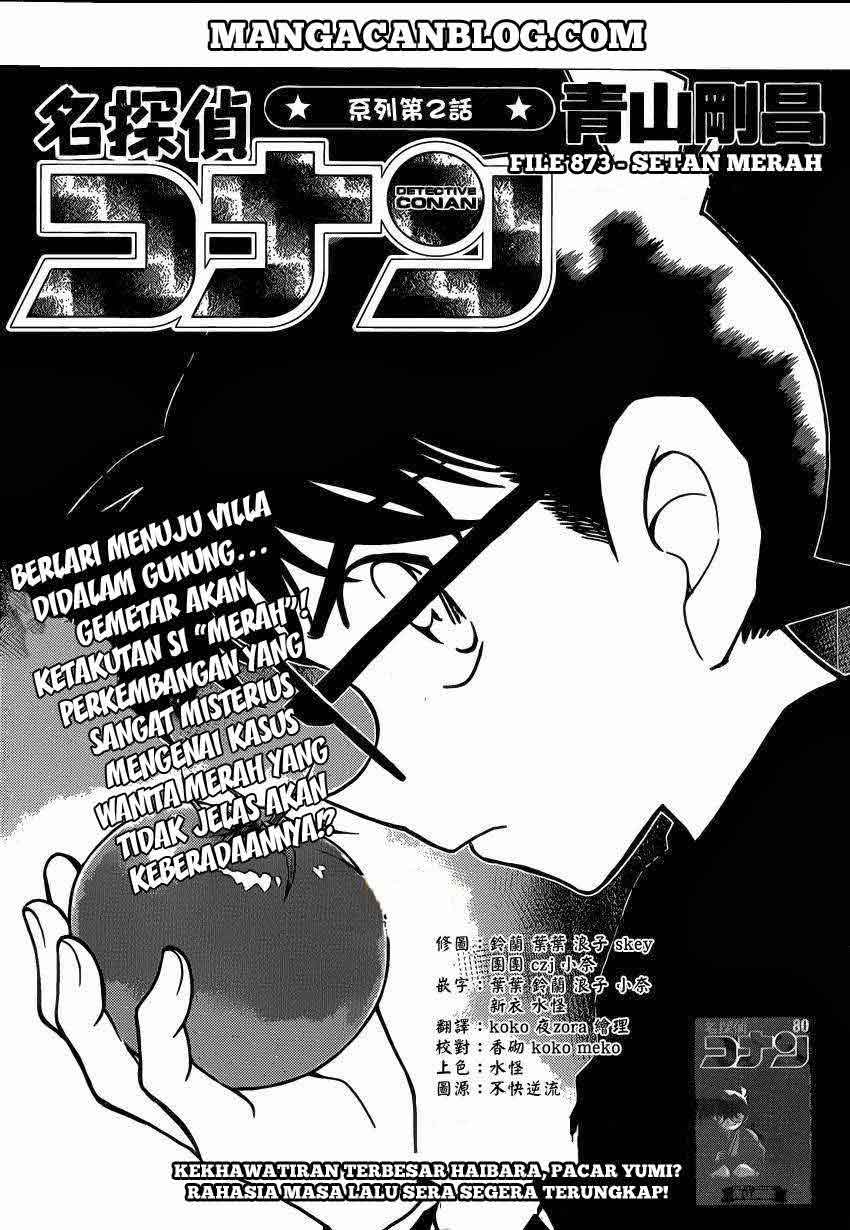 Detective Conan Chapter 873