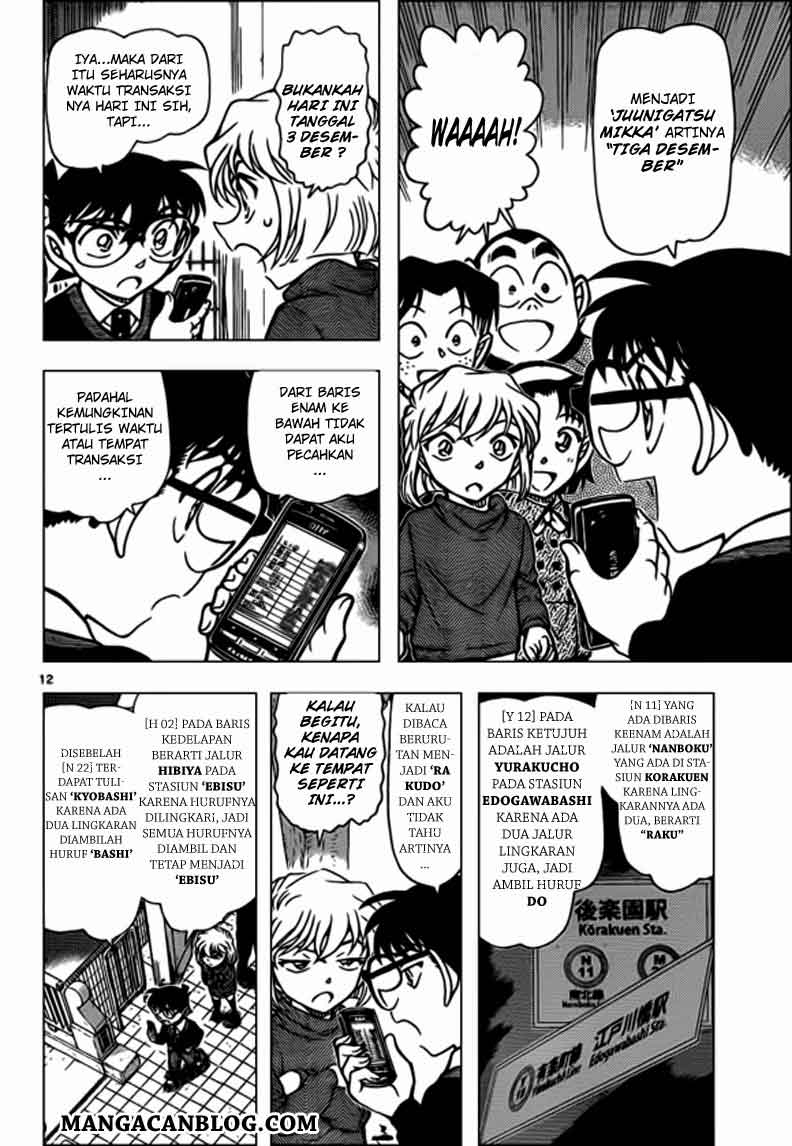 Detective Conan Chapter 879