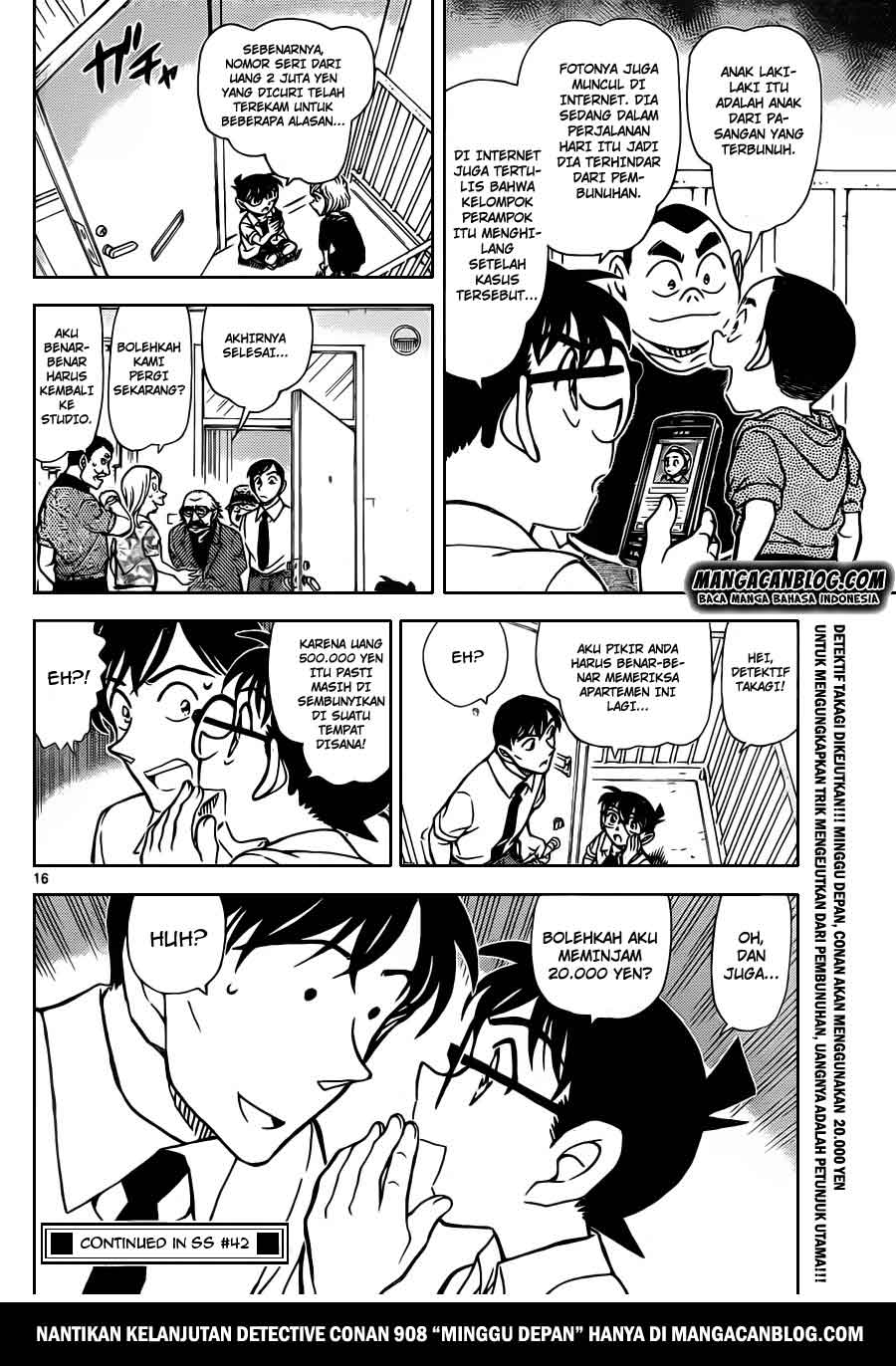 Detective Conan Chapter 907