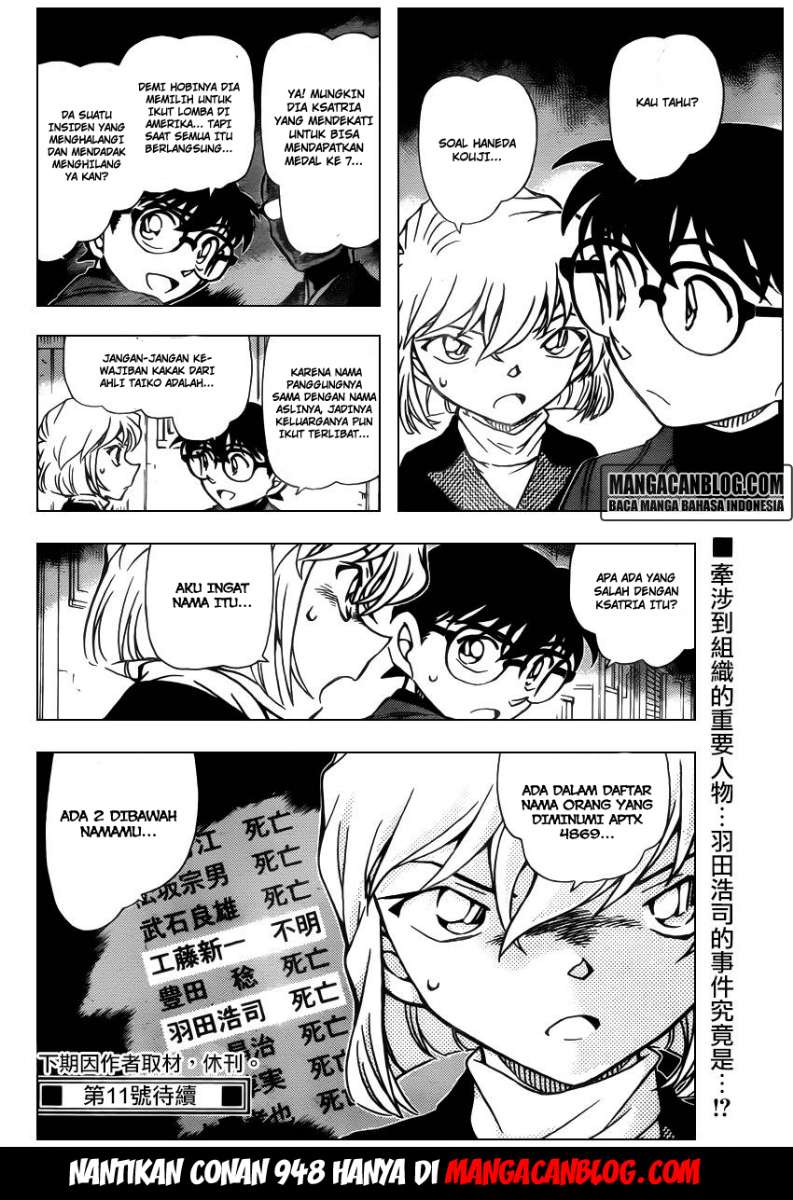 Detective Conan Chapter 947