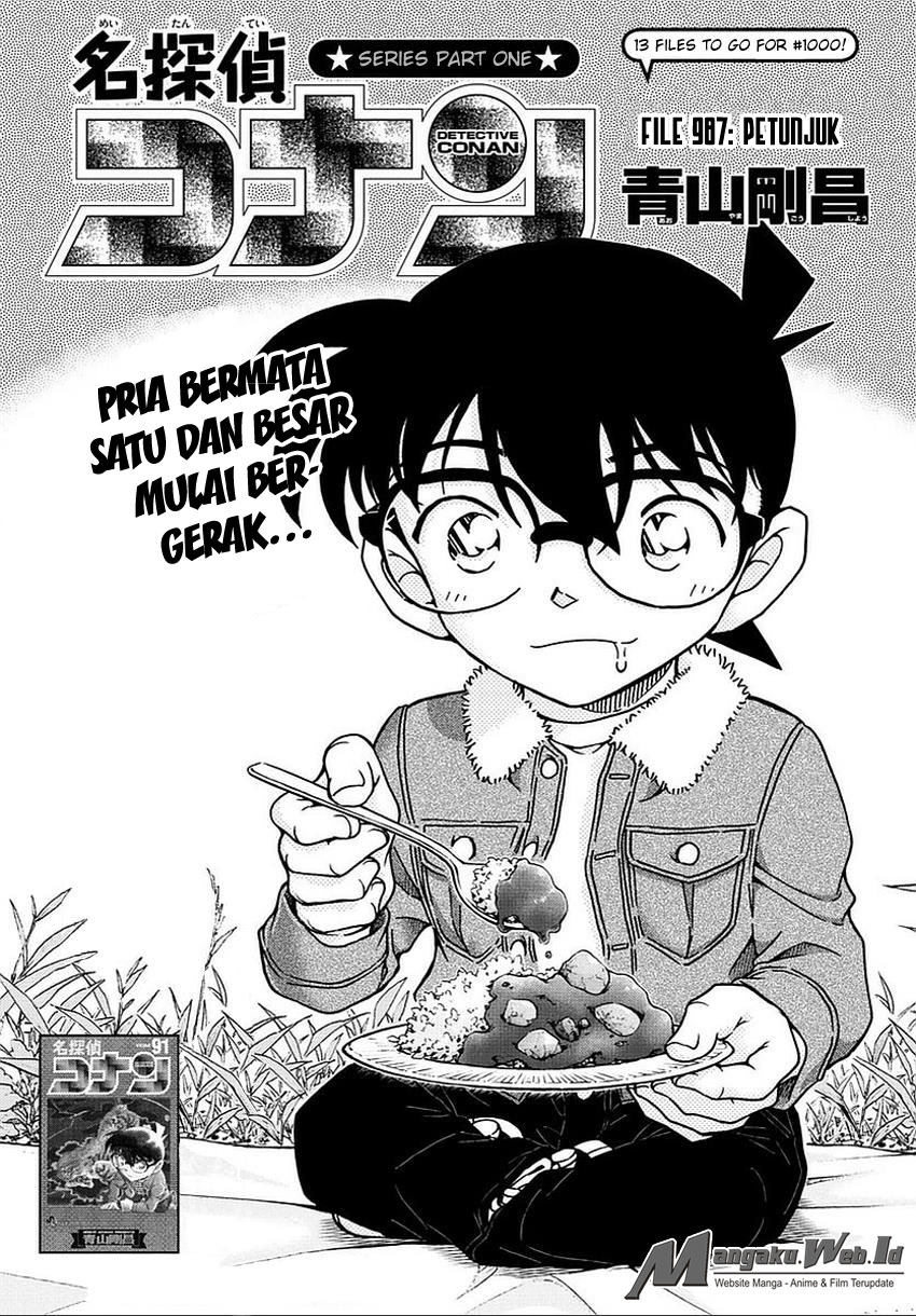 Detective Conan Chapter 987