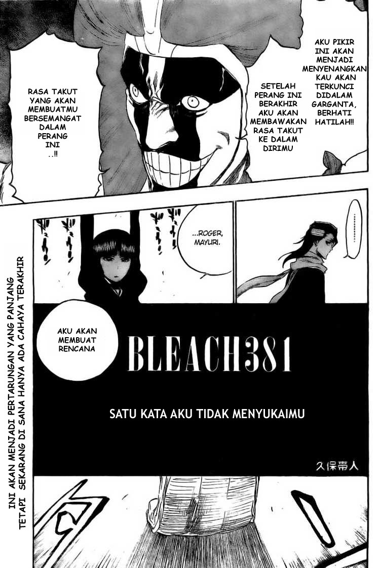 Bleach Chapter 381