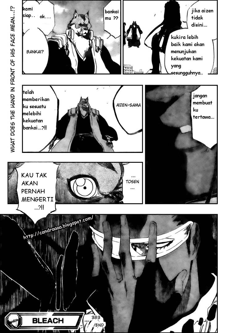 Bleach Chapter 383