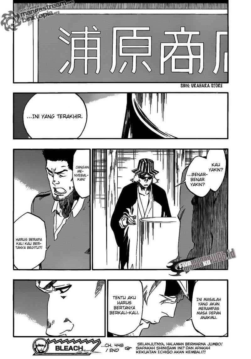 Bleach Chapter 448