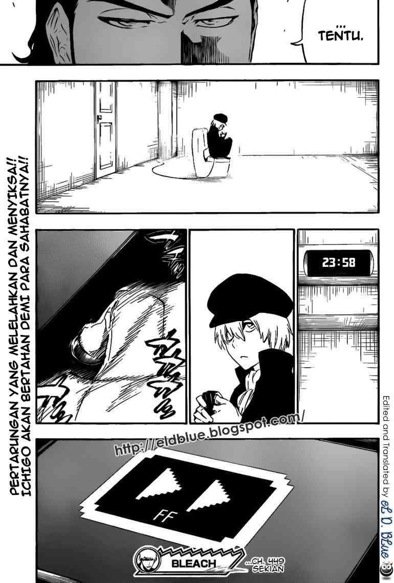 Bleach Chapter 449