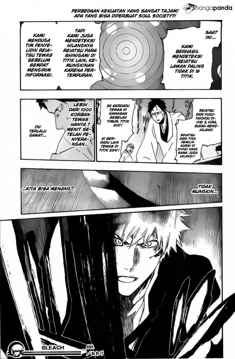 Bleach Chapter 494