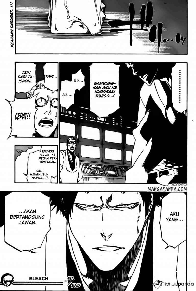 Bleach Chapter 497