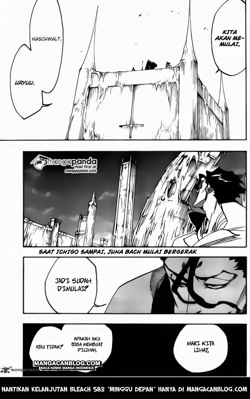 Bleach Chapter 582