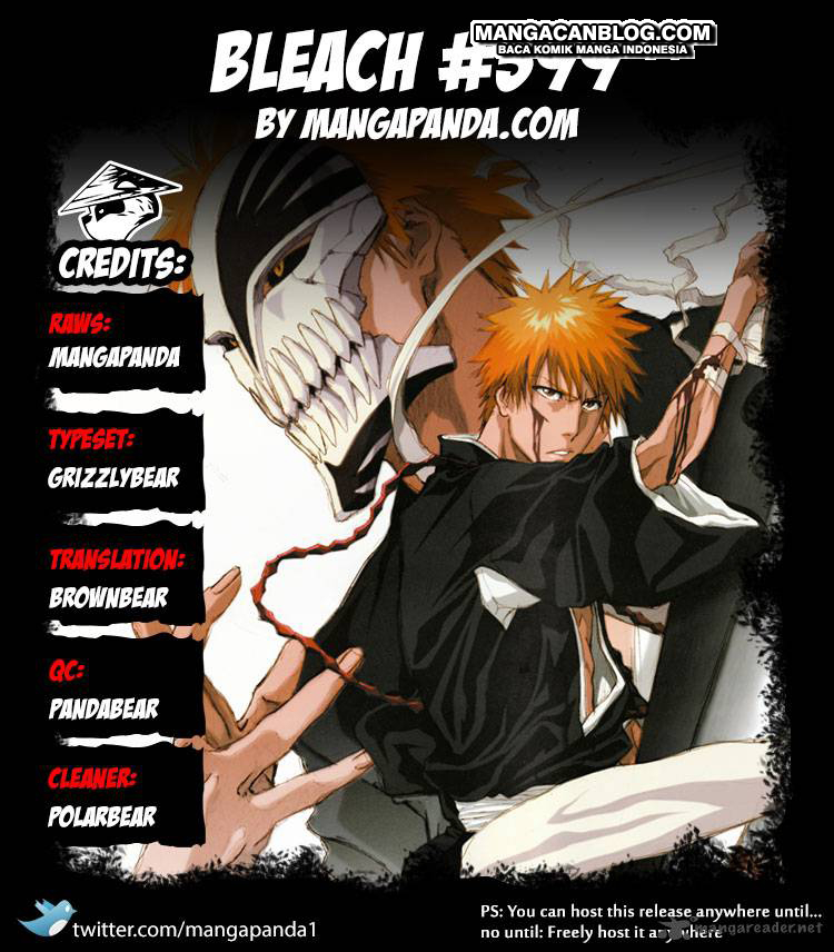 Bleach Chapter 599