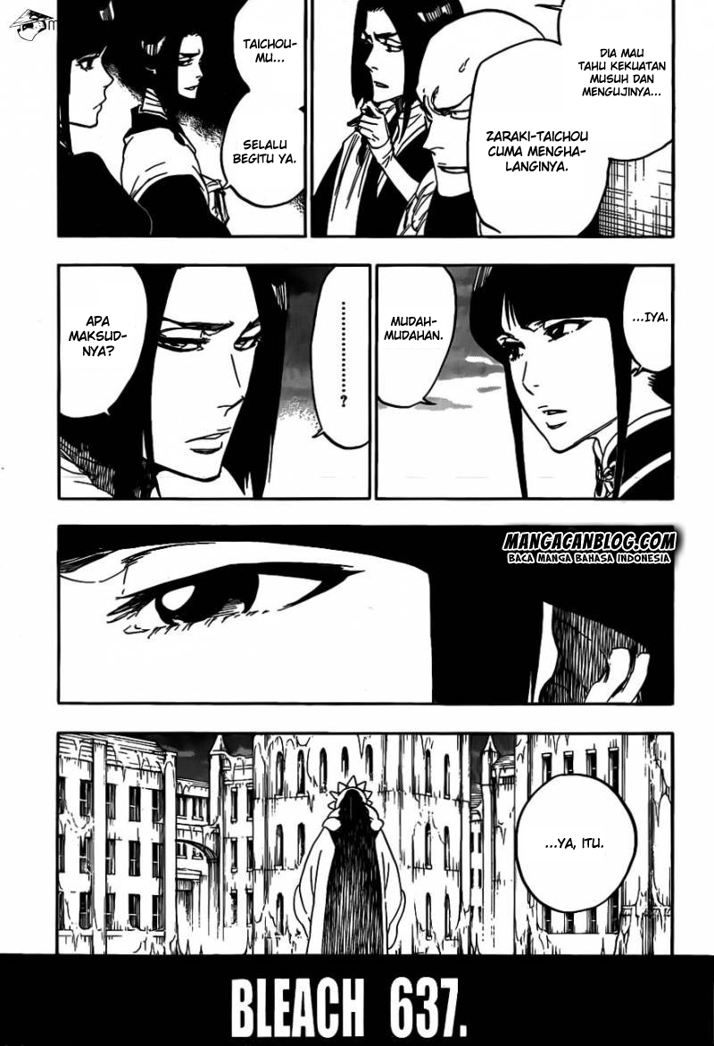 Bleach Chapter 637