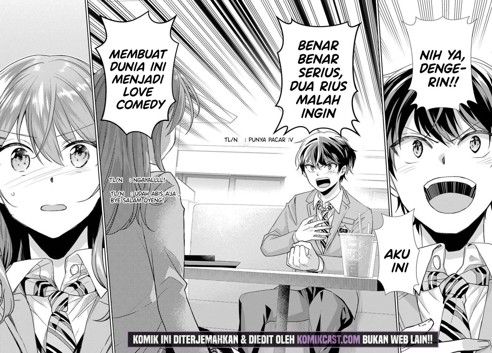 Genjitsu De Love Comedy Dekinai To Dare Ga Kimeta? Chapter 1