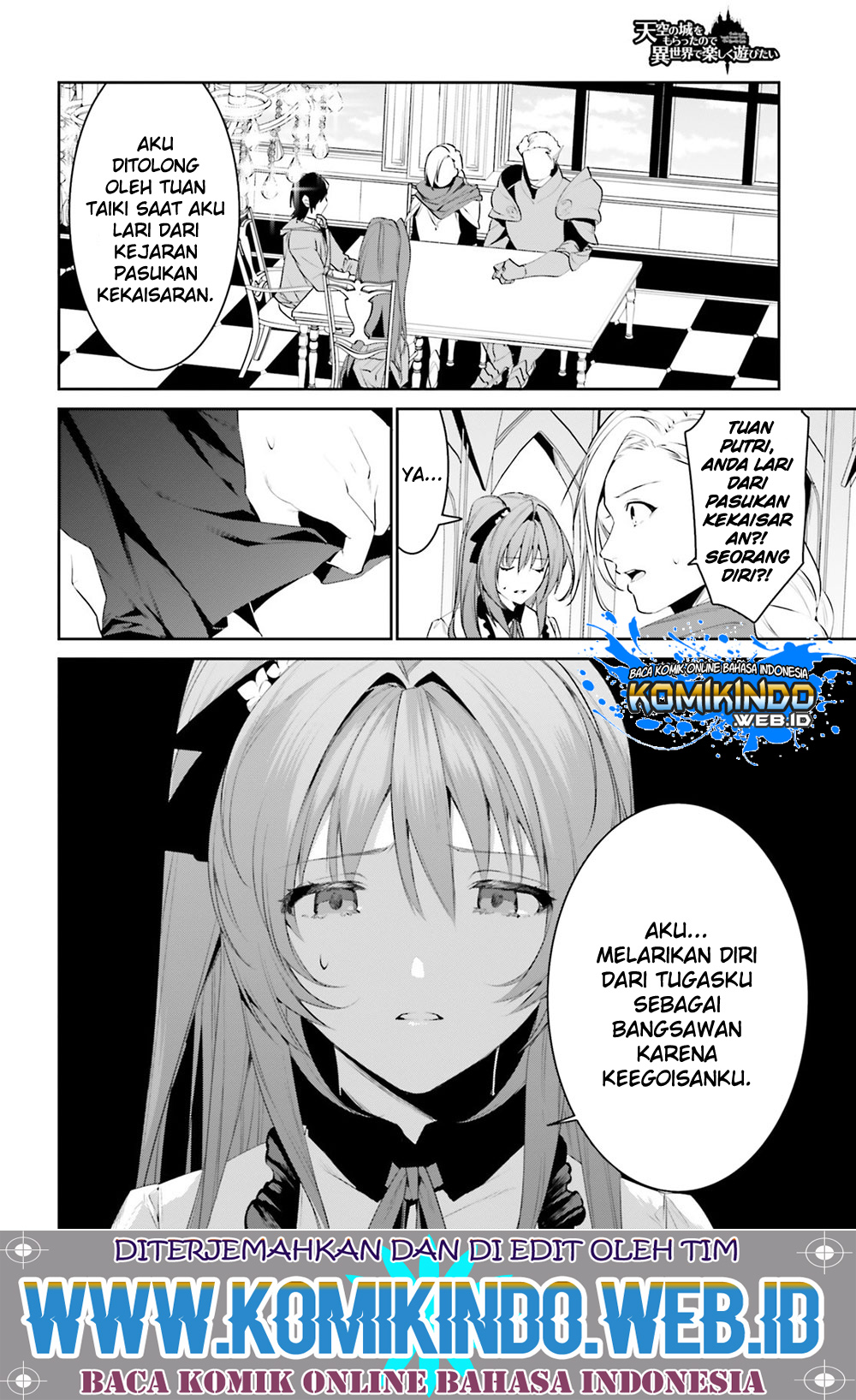 Tenkuu no Shiro o Moratta no de Isekai de Tanoshiku Asobitai Chapter 10