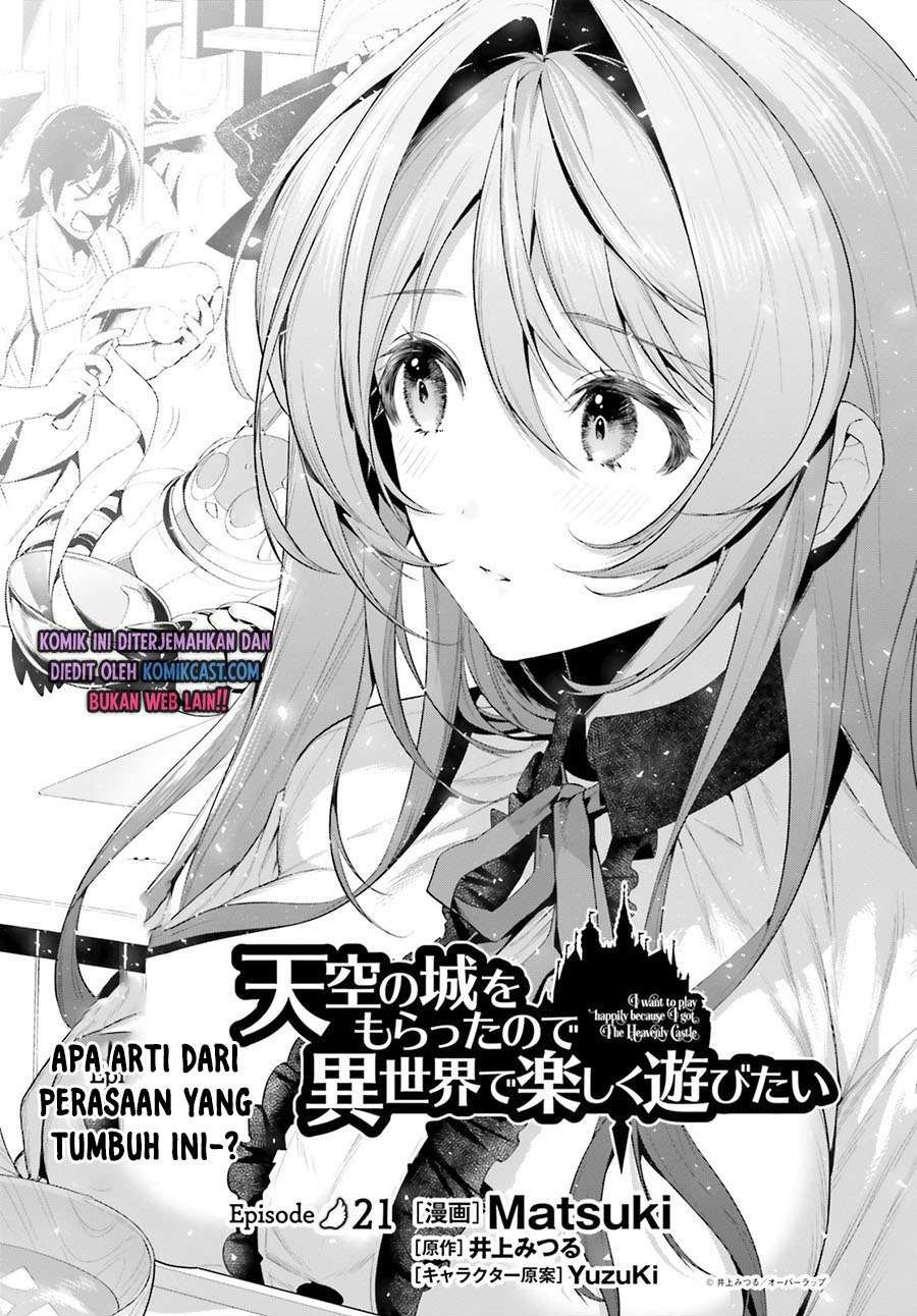 Tenkuu no Shiro o Moratta no de Isekai de Tanoshiku Asobitai Chapter 21