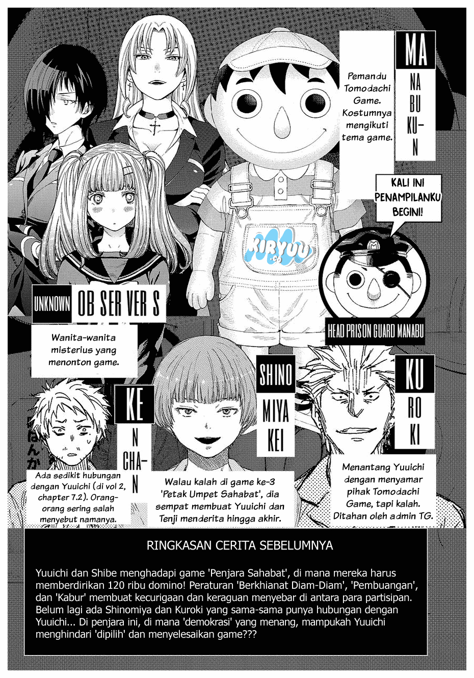 Tomodachi Game Chapter 38