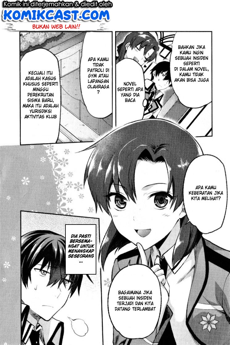 Mahouka Koukou no Rettousei – Kaichou Senkyo-hen Chapter 1