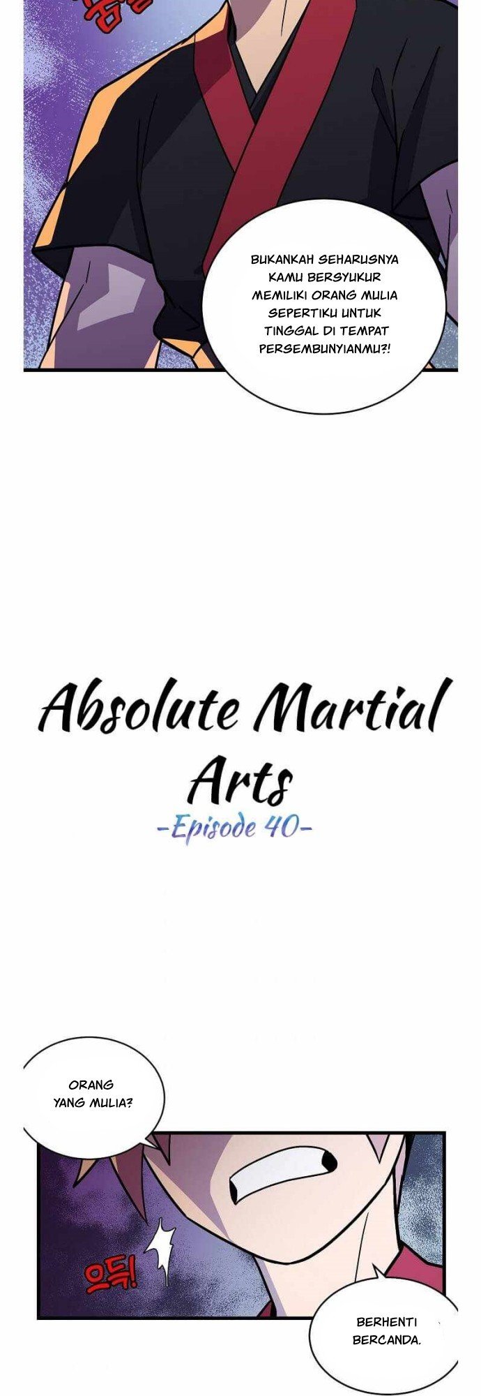 Absolute Martial Arts Chapter 40