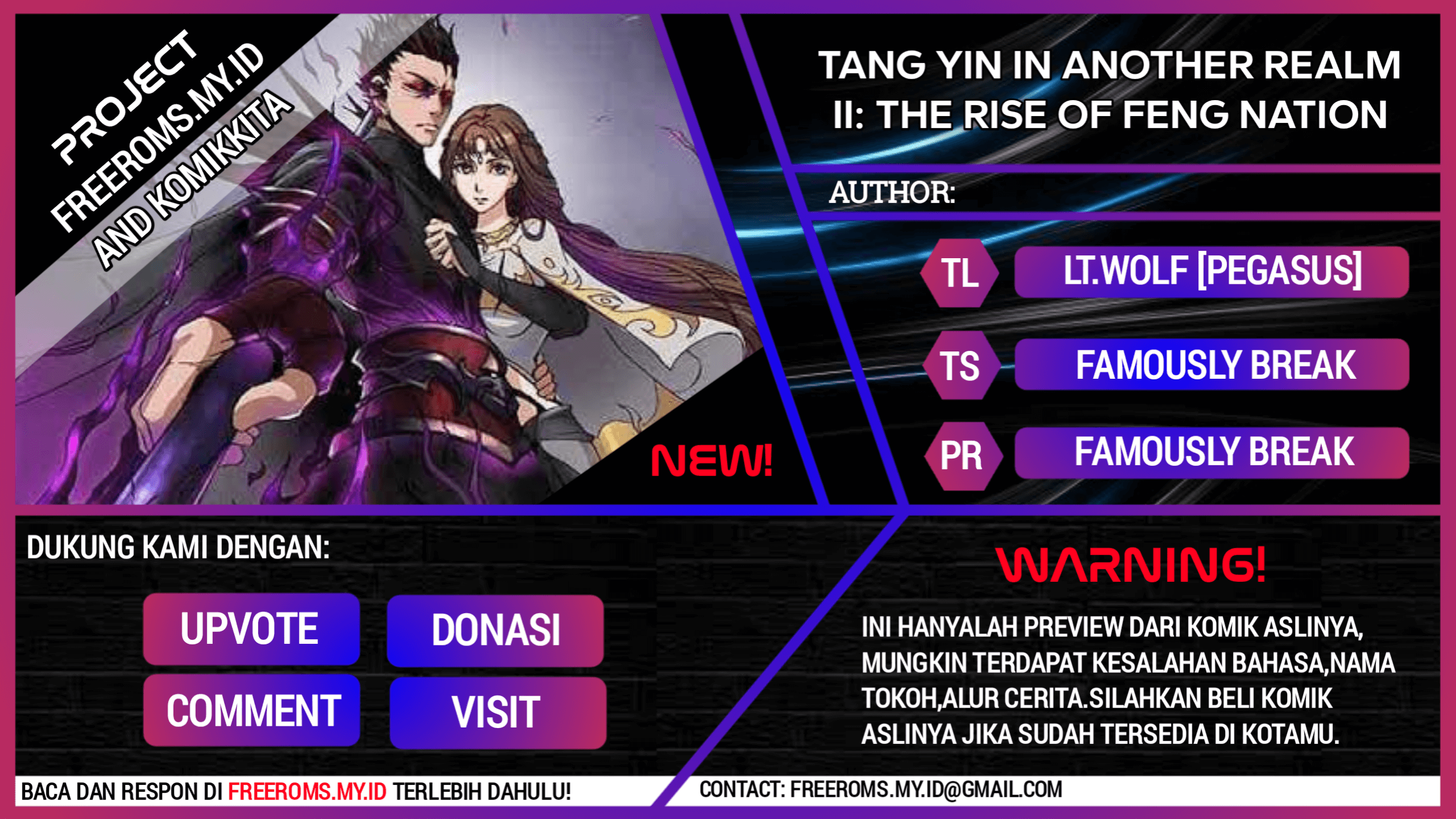 Tang Yin in Another Realm II: The Rise of Feng Nation Chapter 7