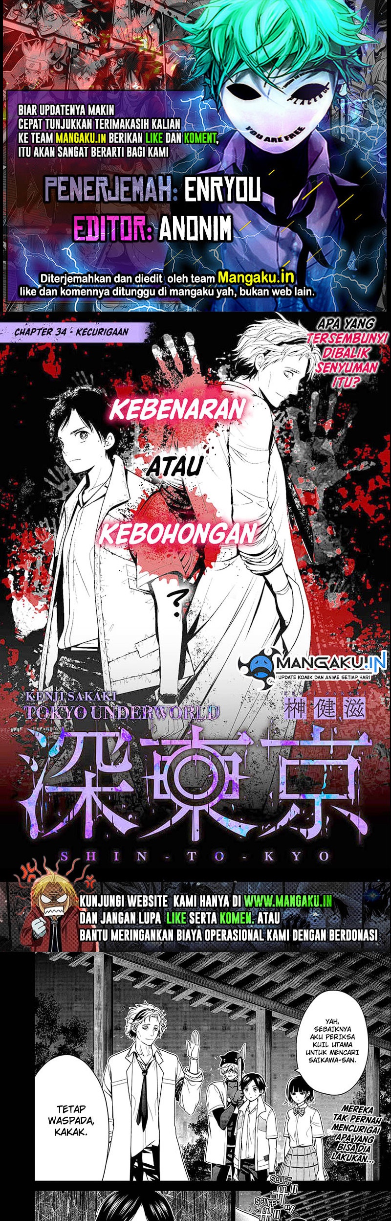 Shin Tokyo Chapter 34