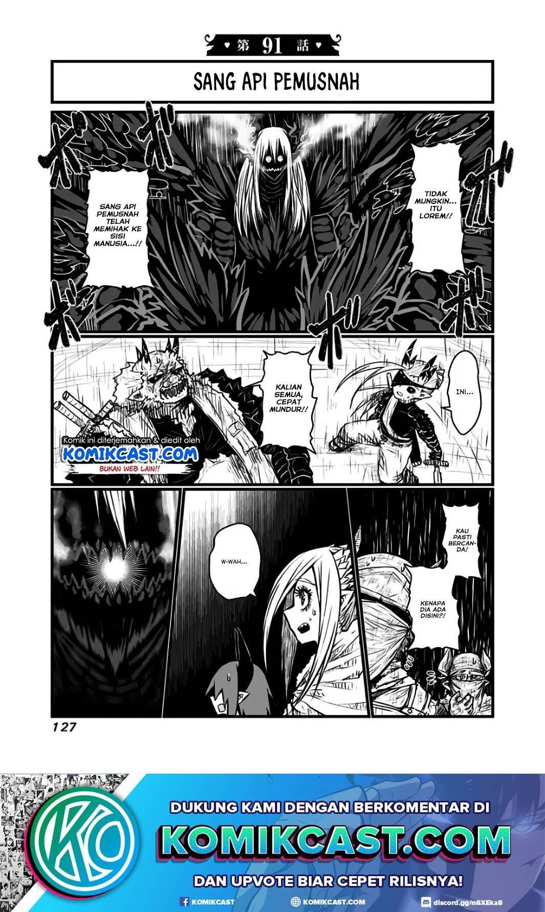 Musuko ga Kawaikute Shikataganai Mazoku no Hahaoya Chapter 91