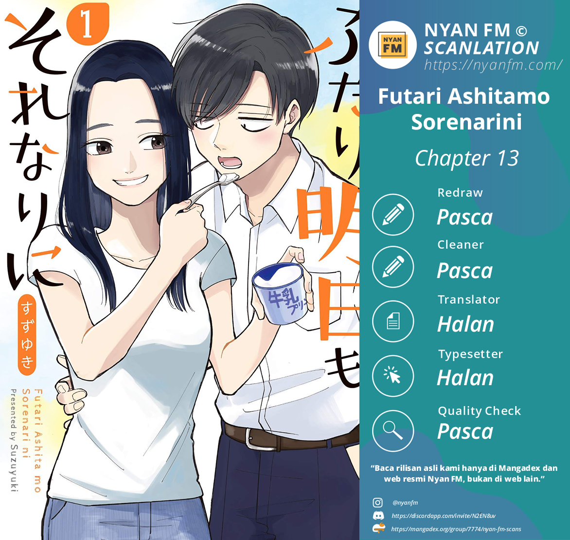 Futari Ashitamo Sorenarini Chapter 13