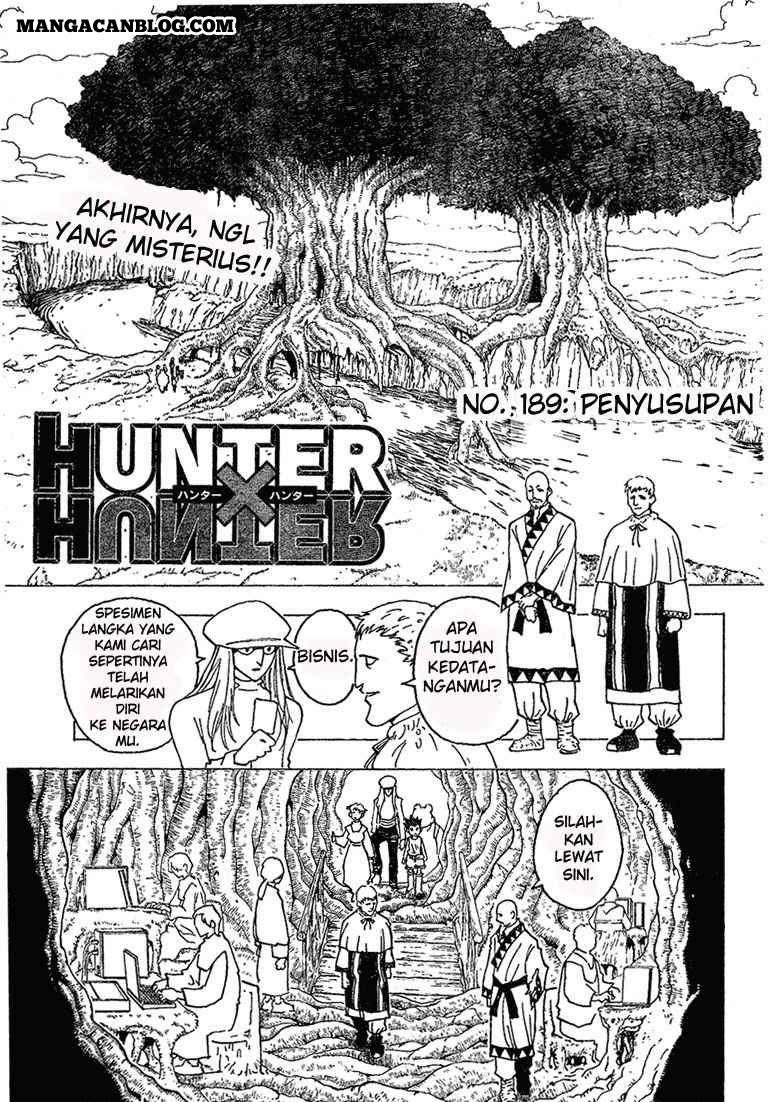 Hunter x Hunter Chapter 189