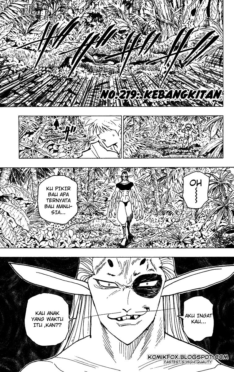 Hunter x Hunter Chapter 219