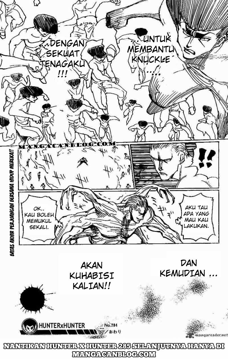 Hunter x Hunter Chapter 284