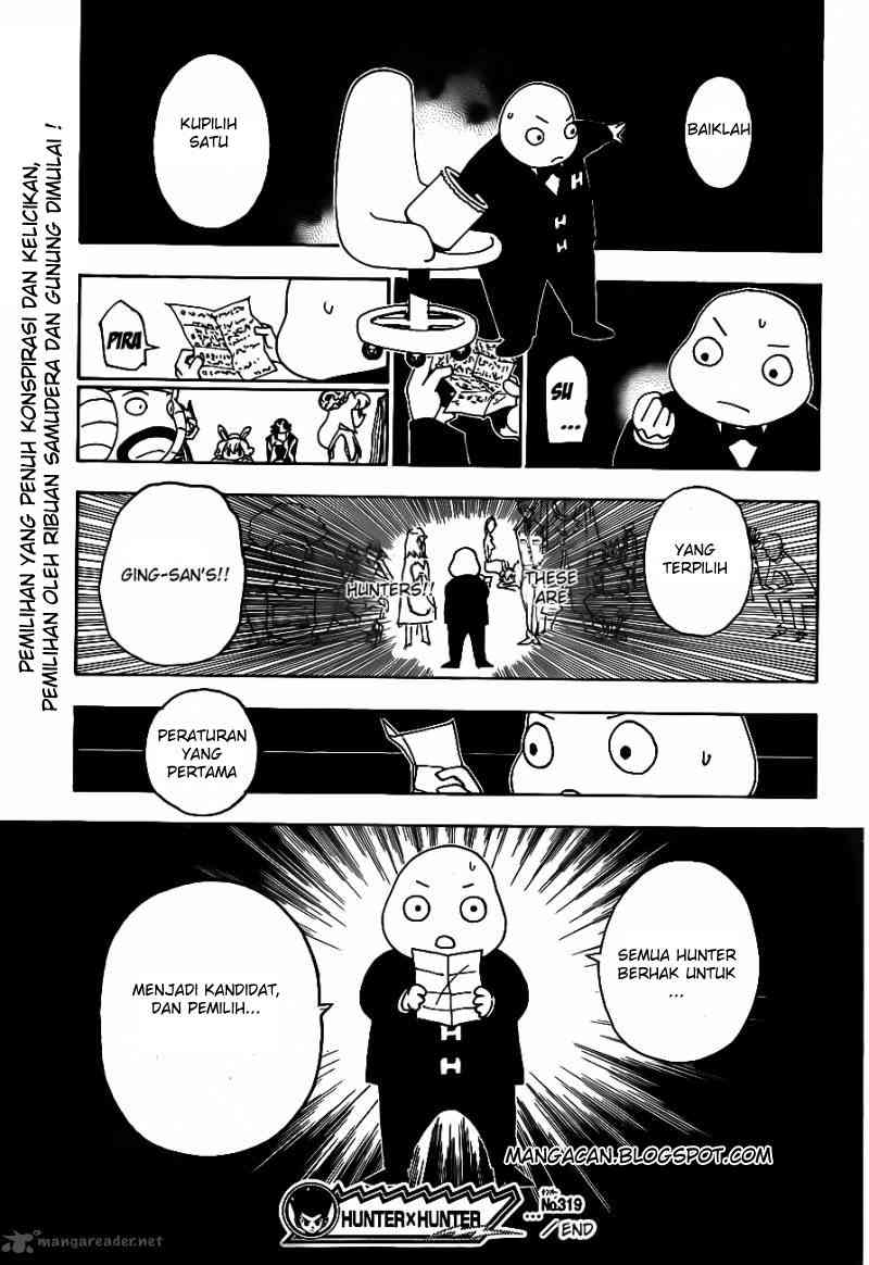 Hunter x Hunter Chapter 319