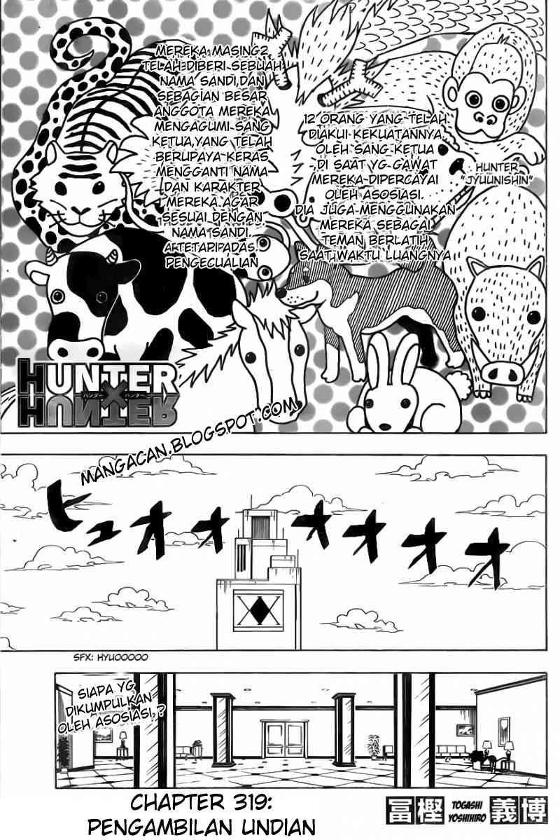 Hunter x Hunter Chapter 319