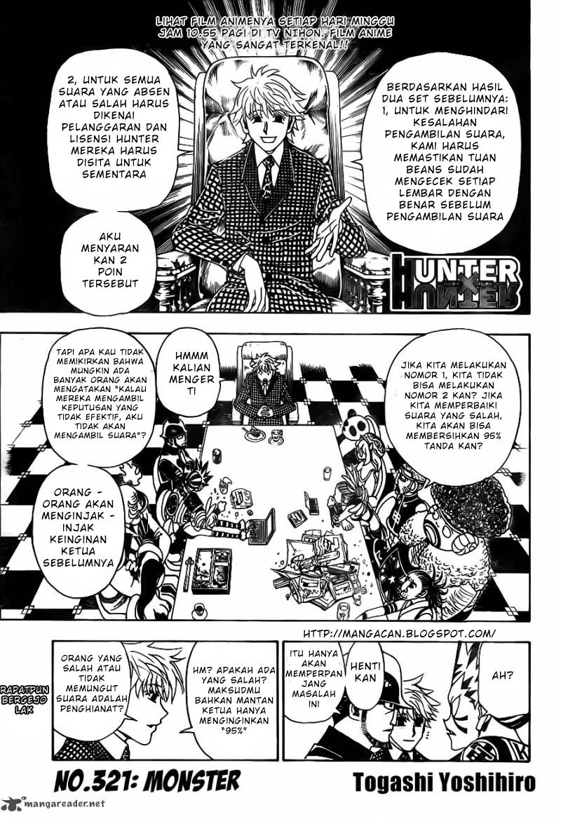 Hunter x Hunter Chapter 321