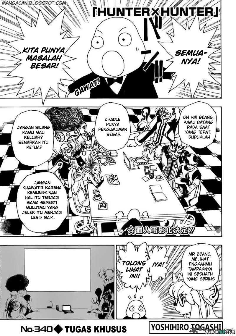 Hunter x Hunter Chapter 340