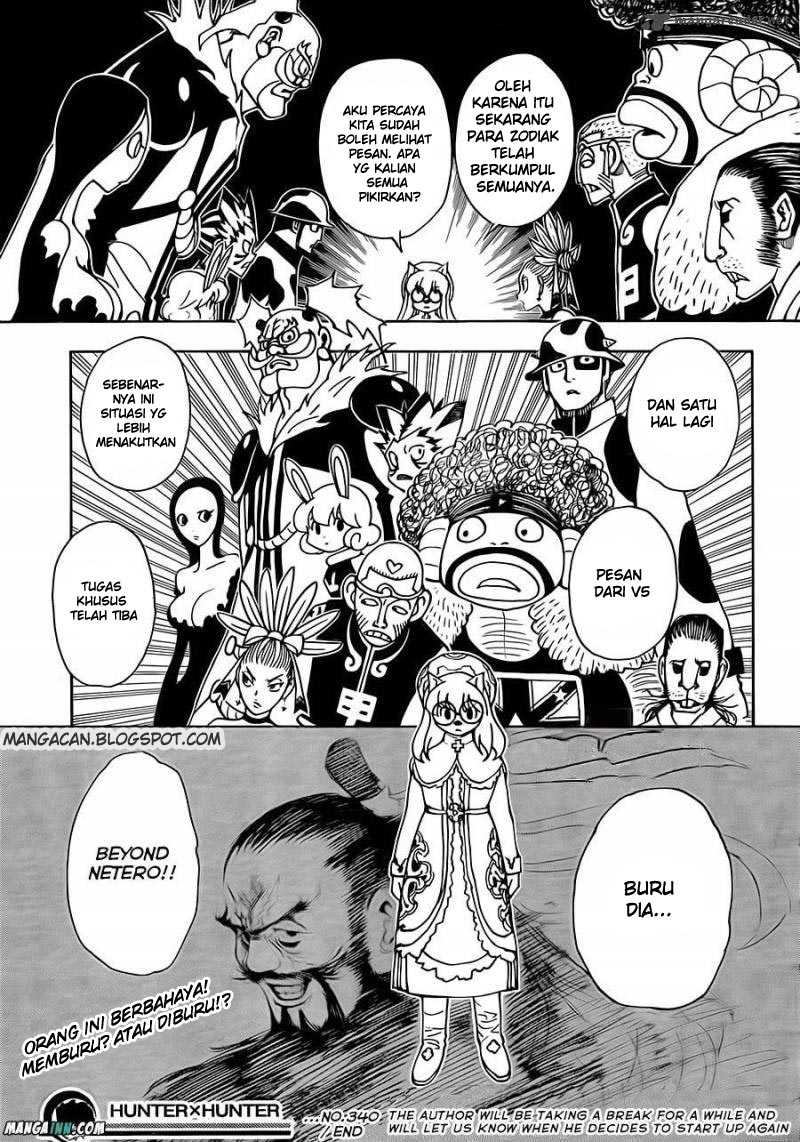 Hunter x Hunter Chapter 340