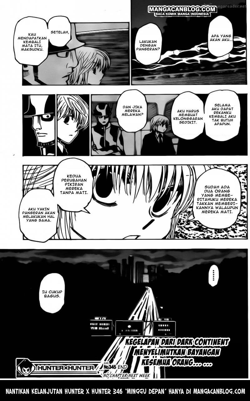 Hunter x Hunter Chapter 345