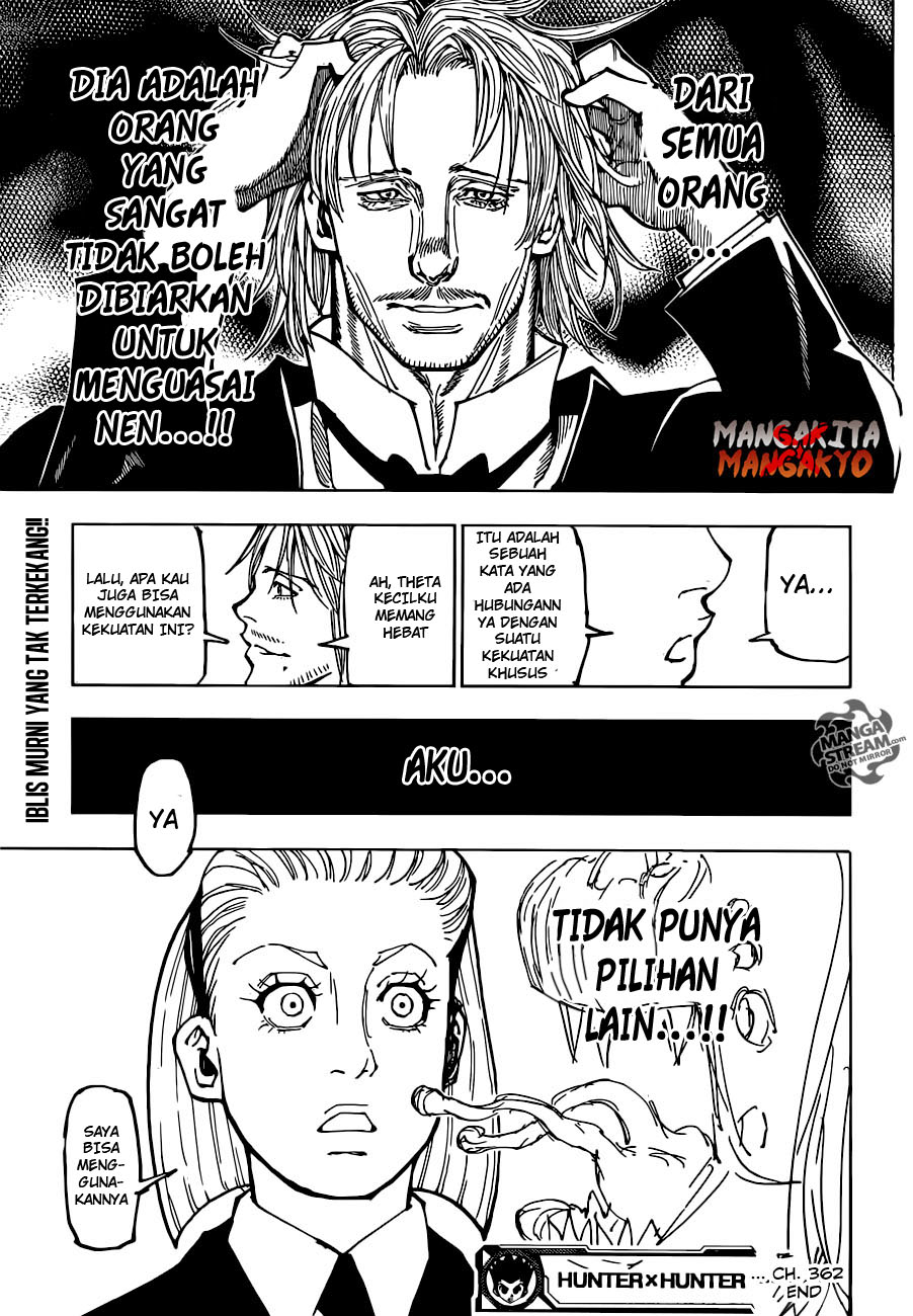 Hunter x Hunter Chapter 362