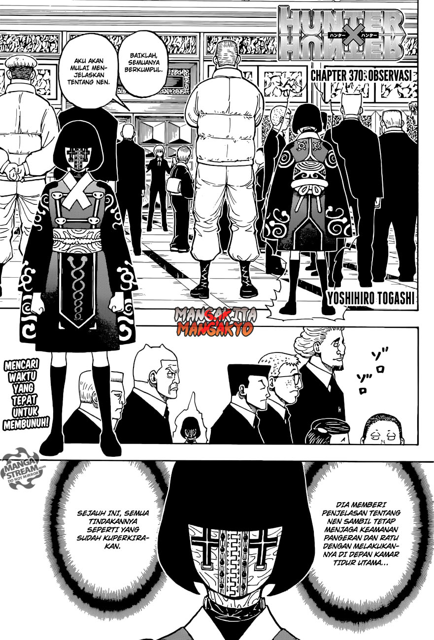 Hunter x Hunter Chapter 370