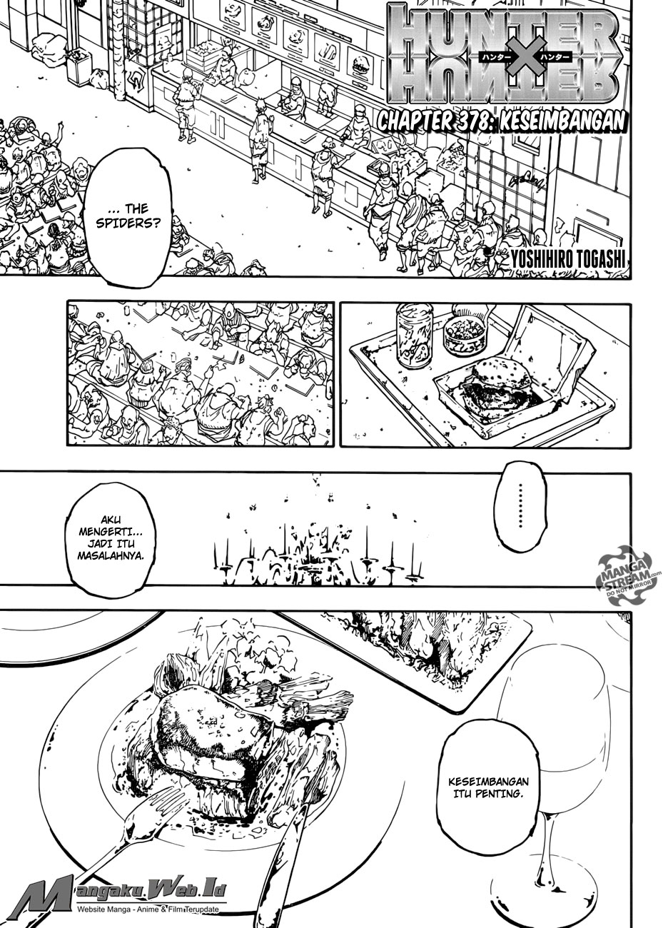 Hunter x Hunter Chapter 378