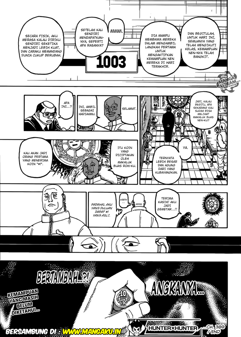 Hunter x Hunter Chapter 389