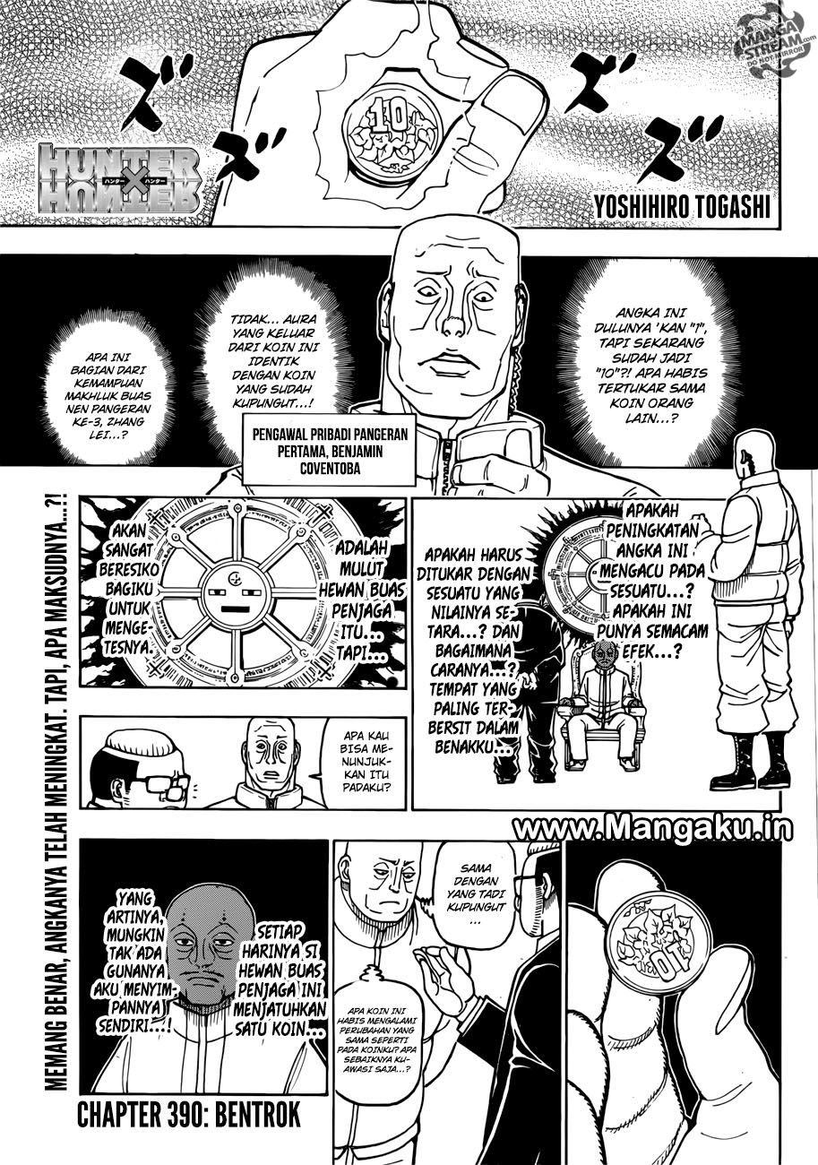 Hunter x Hunter Chapter 390