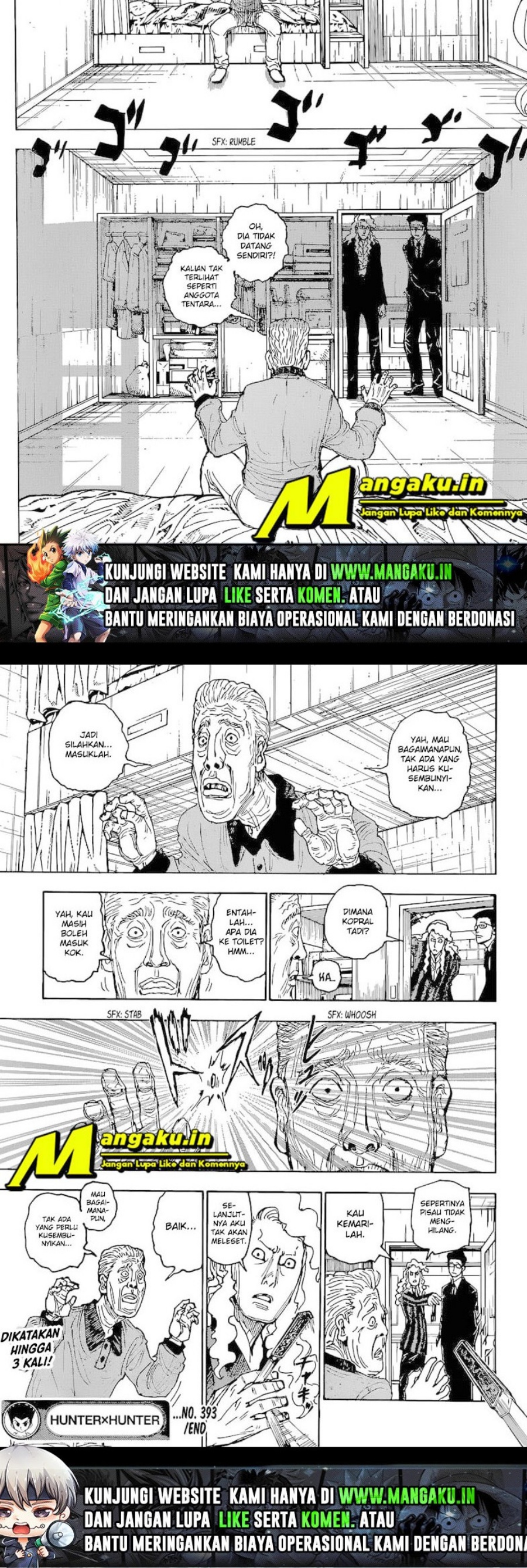 Hunter x Hunter Chapter 393