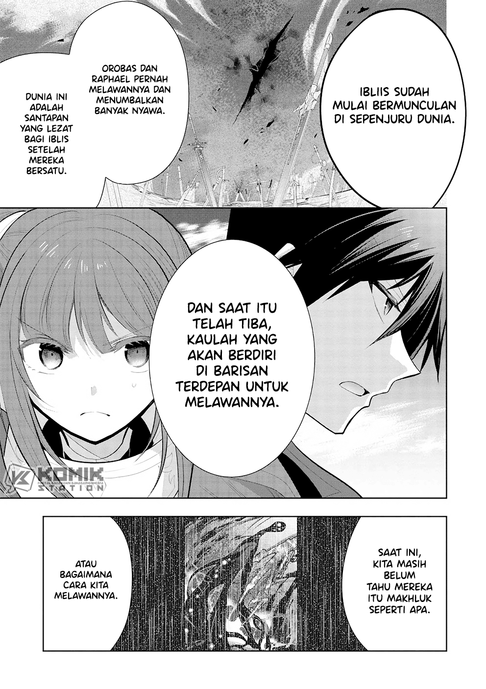 Maou no Ore ga Dorei Elf wo Yome ni Shitanda ga, Dou Medereba ii? Chapter 48