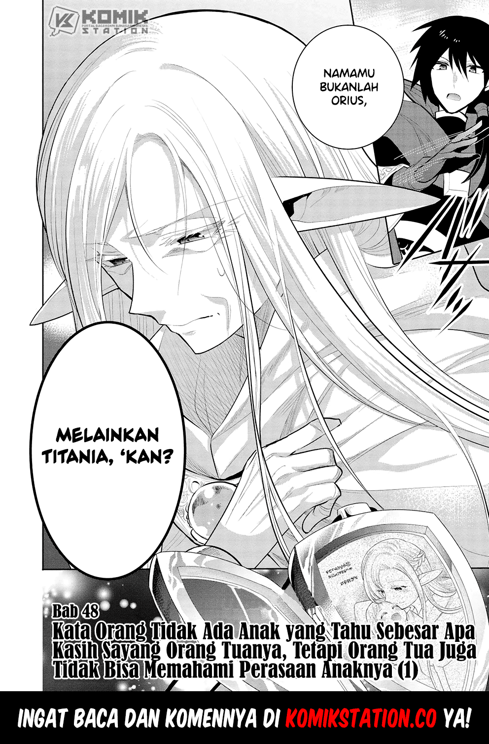 Maou no Ore ga Dorei Elf wo Yome ni Shitanda ga, Dou Medereba ii? Chapter 48