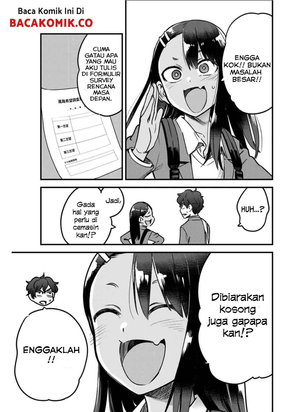 Ijiranaide, Nagatoro-san Chapter 68