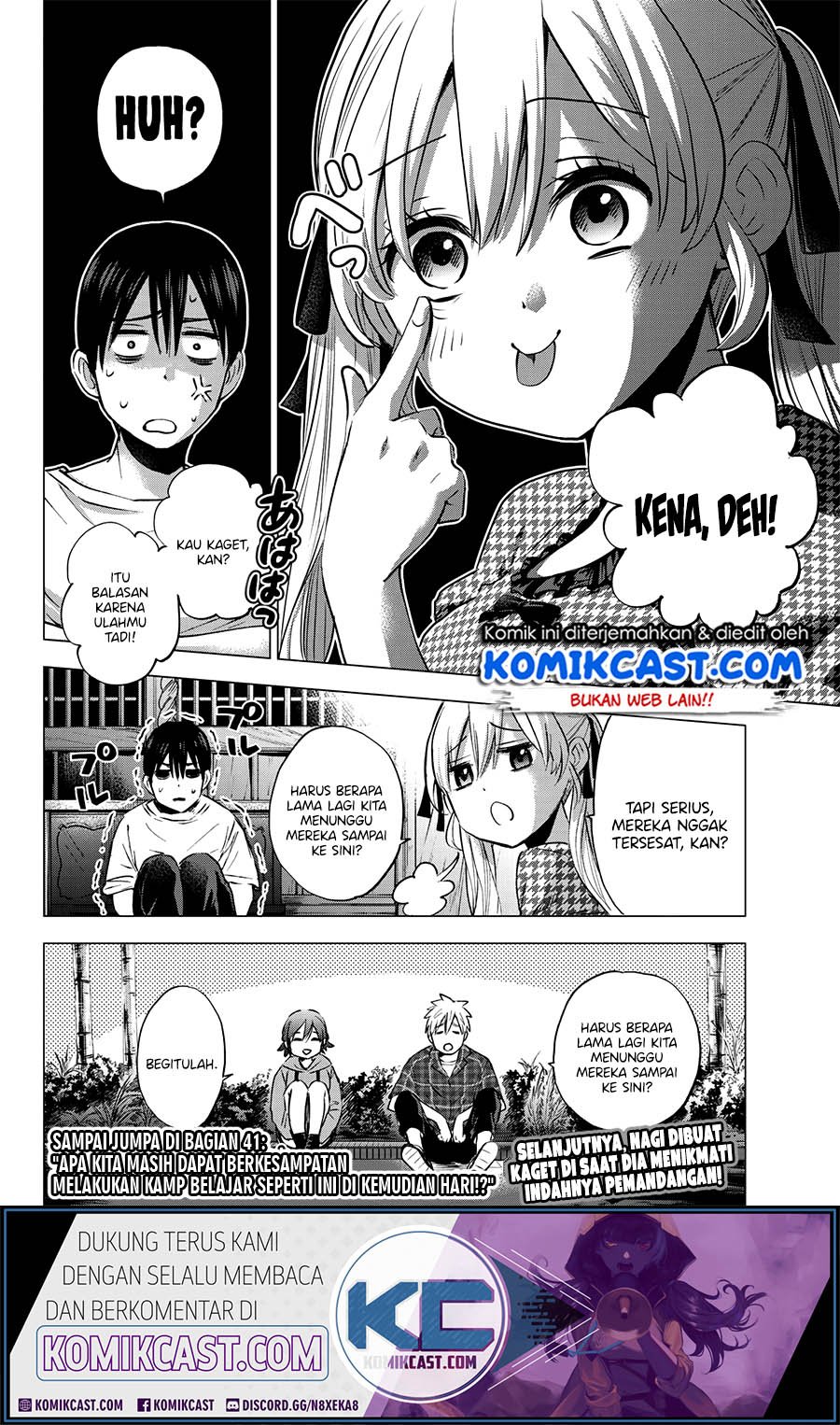 Kakkou no Iinazuke Chapter 40