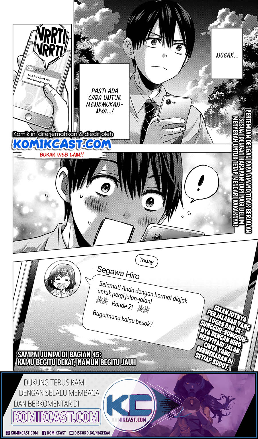 Kakkou no Iinazuke Chapter 44