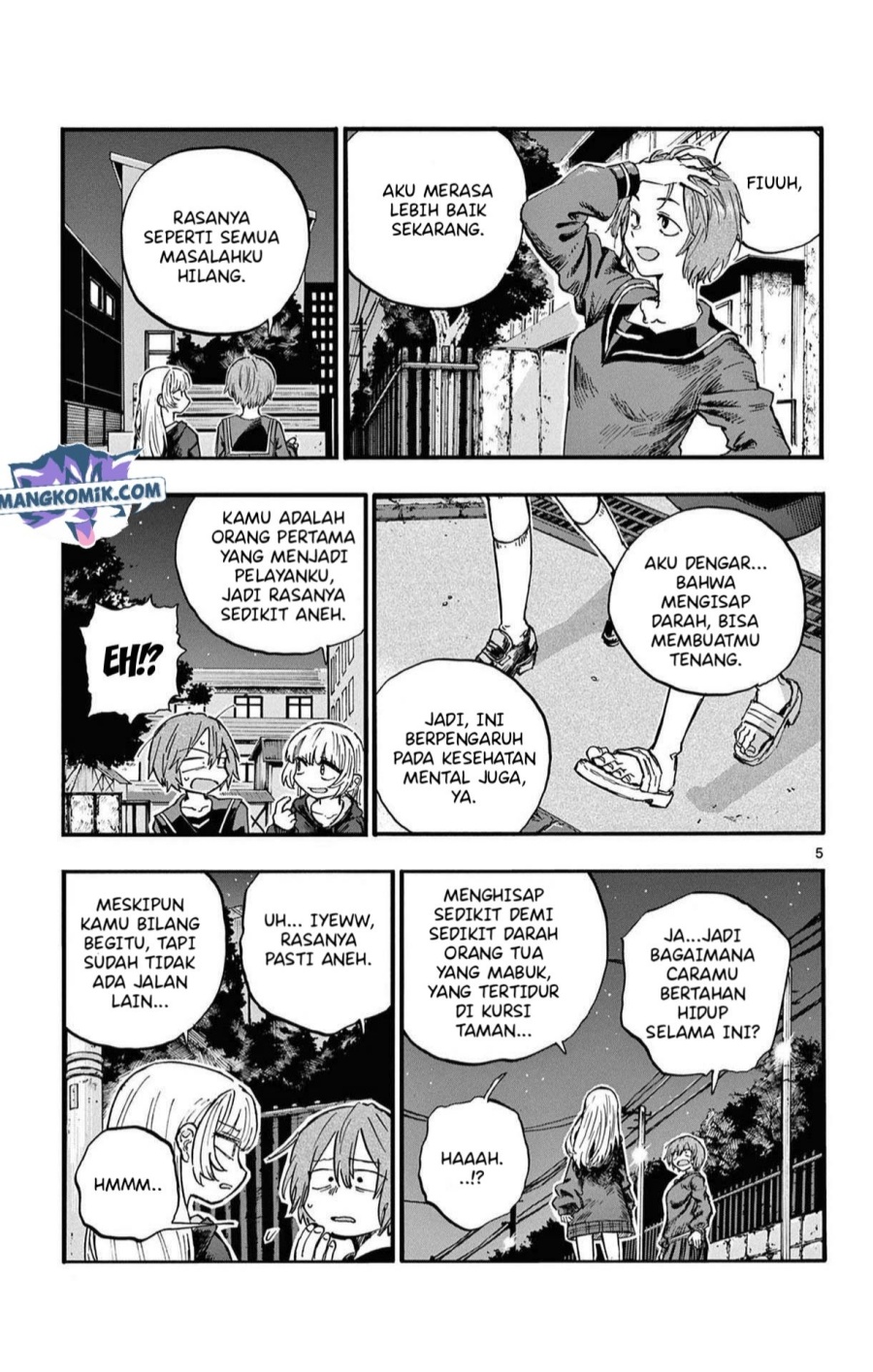 Yofukashi no Uta Chapter 80