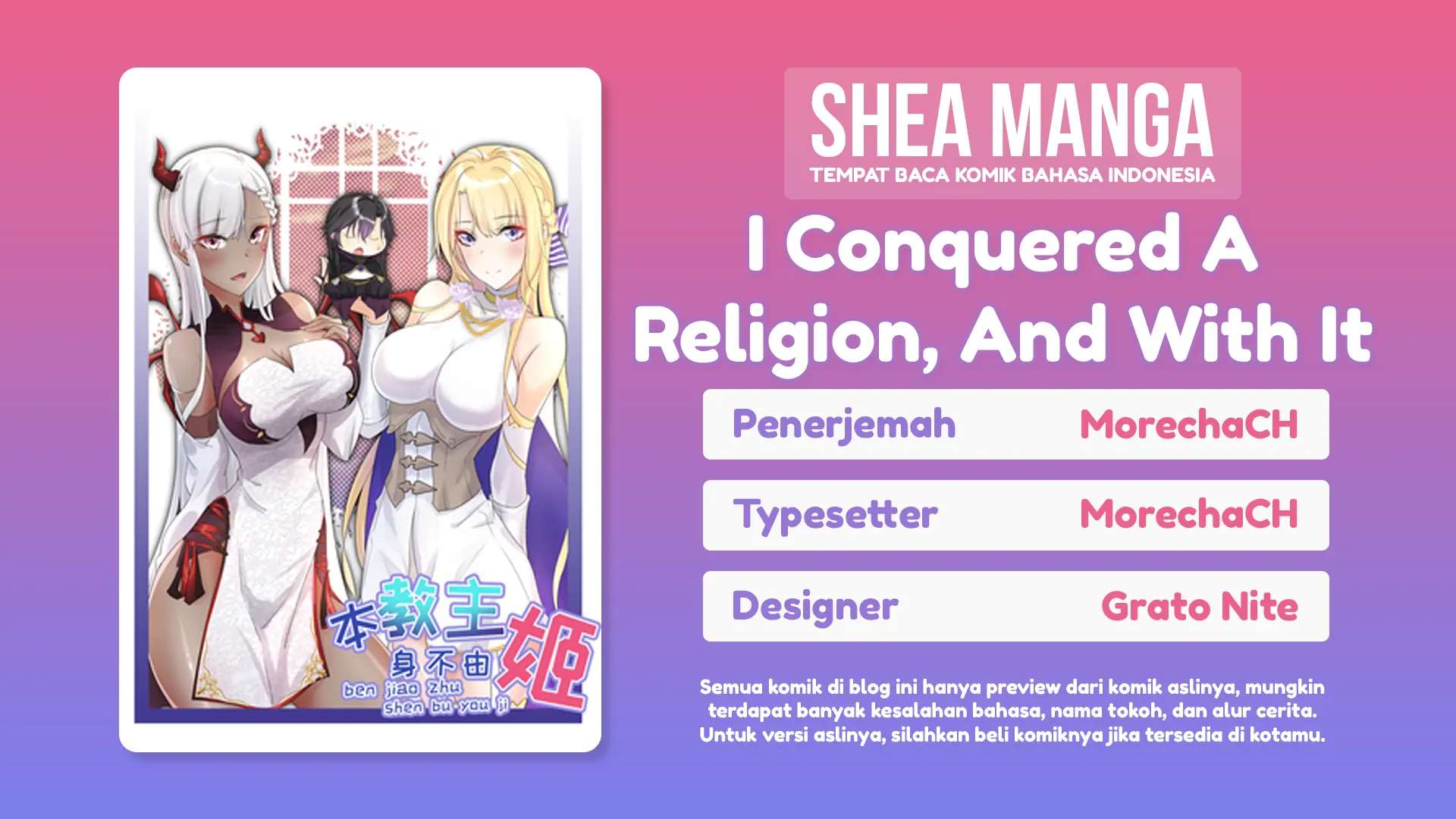 I Conquered A Religion, And With It Came A Harem Chapter 10