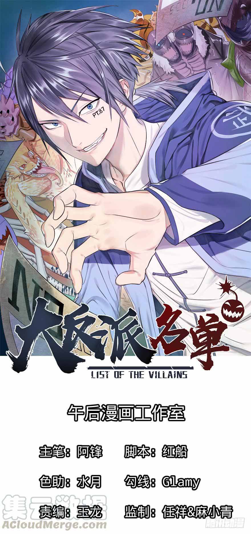 List of Big Villians Chapter 13